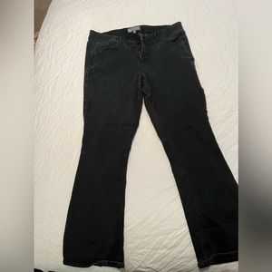 Bootcut black jeans